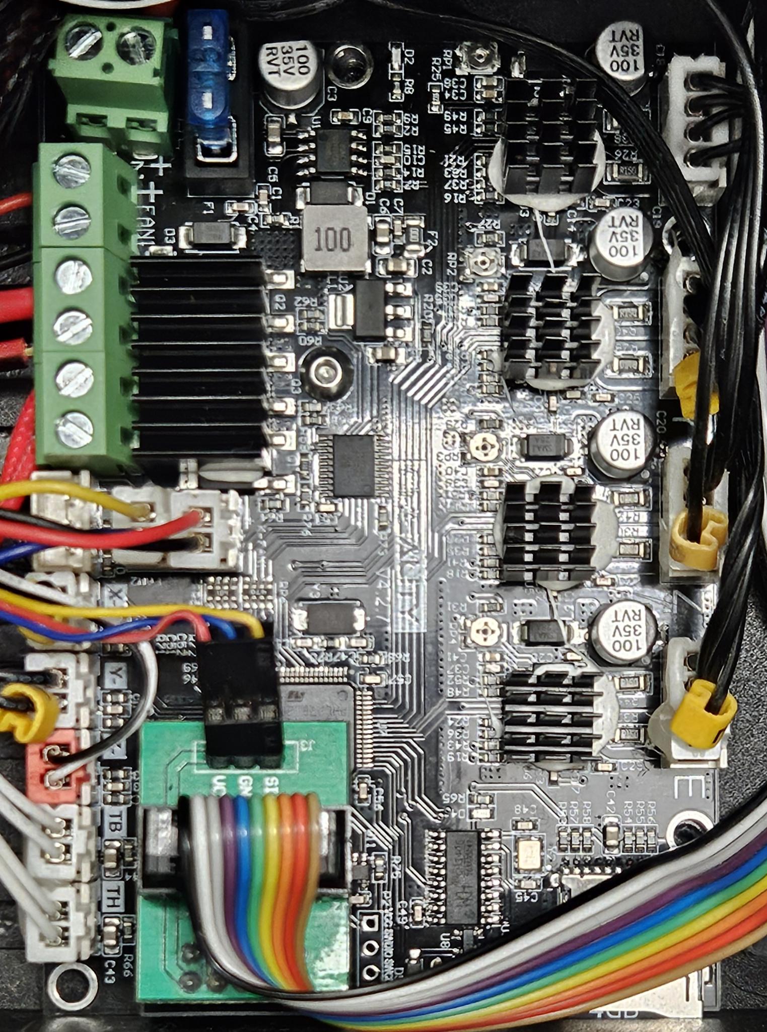 Nouvelle carte mère pour l'imprimante 3D